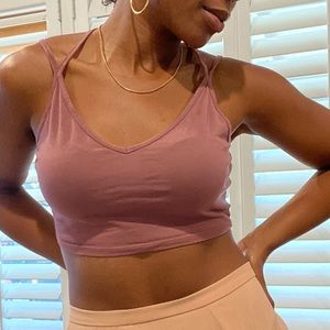 ASOS | mauve crop top